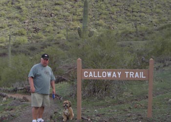 In Arizona even dogs get to enjoy the trails