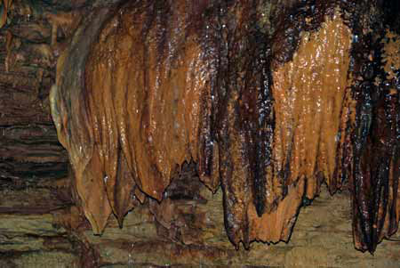 Cave walls