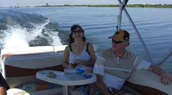 Barb & Brians1st trip on the Delta