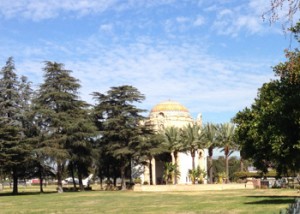 Portal of the Folded Wing Shrine to aviation, Burbank, CA