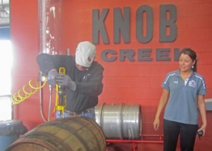 Opening the barrel