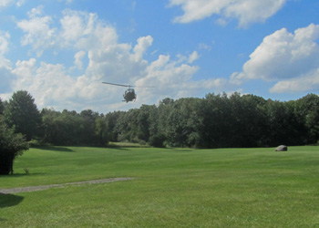 A chance to take a ride on a real military helicopter
