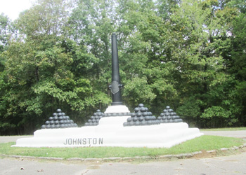 Monuments to each General that was at this battle
