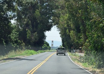 Following along on Hwy 160 into Rio Vista